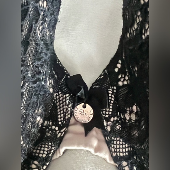 BOUX AVENUE Black & Gold Super PushUp Plunge Bra UK 34G - Picture 6 of 7